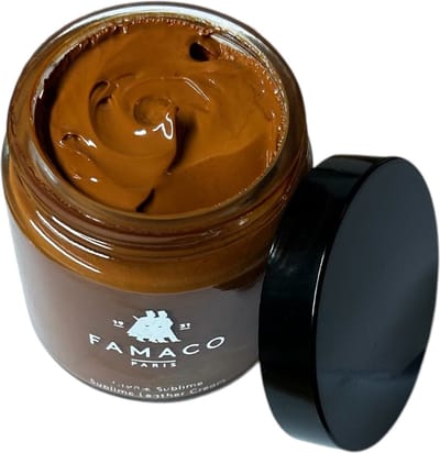 Famaco 1931 Sublime Leather Cream - Hoge kwaliteit schoen créme - kleur Licht Bruin (357 Alezan)