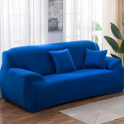 Elastische stevige bankhoes 1/2/3/4 zits hoes voor bank, bank, fauteuil, L-vormige hoekbankhoes, hoes voor woonkamer 1-seat 90-140cm