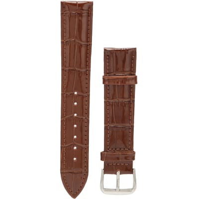 Bruine Pin Gesp Horlogeband PU Leer Universele Vervangende Horlogeband Horloge Accessoire brown