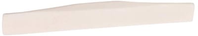 Dailygoods- Gitaarzadel Vervangend Botbrugzadel - Akoestische Gitaar - 75 x 9 x 3 mm - Natuurlijk Bot - Draagbaar - Betere Toon - Brugzadel