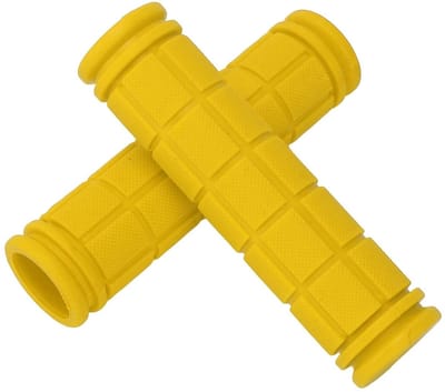 Fietshandvatten - Fietsgrepen - Comfortabel Fietsen - Antislip Vergrendeling - 23 mm - Geel