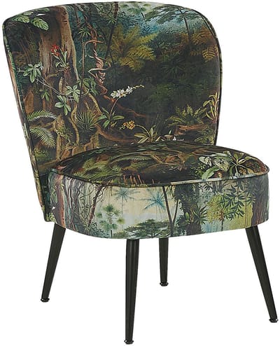 VOSS - Fauteuil - Donkergroen - Polyester