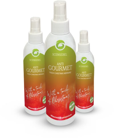 Scensebel Anti-Gourmet lucht Interieurspray - Fresh Christmas Morning - seizoensspray - with a touch of Christmas – 250ml