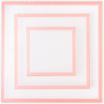 3 shaker panes squares - Sizzix