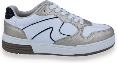 Sj Lifestyle Dames Sneaker Platina | Goud | Maat: 37
