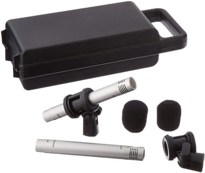 Set van 2 Potlood Condensatormicrofoons voor Studio Opnames