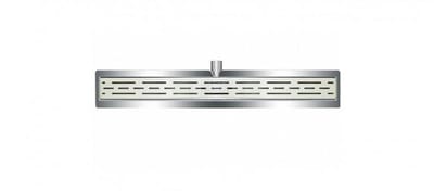 Douchegoot Classic 70 Rvs, Stijlvolle Rvs Douchegoot Met 1.2mm Basisframe En 2mm Afdekrooster. Verstelbare Hoogte 69-124mm, 360° Draaibare Uitloop En Waterafvoer Van 24l/min. Geschikt Voor Nieuwbouw En Renovatie.