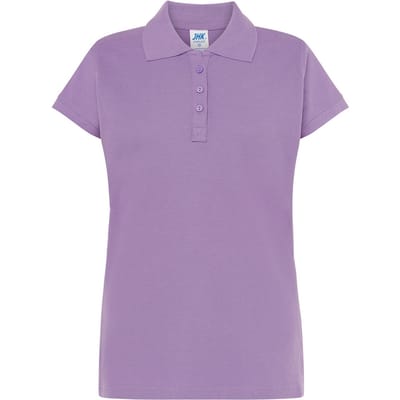 JHK Dames/Dames Regular Poloshirt (Lavendel)