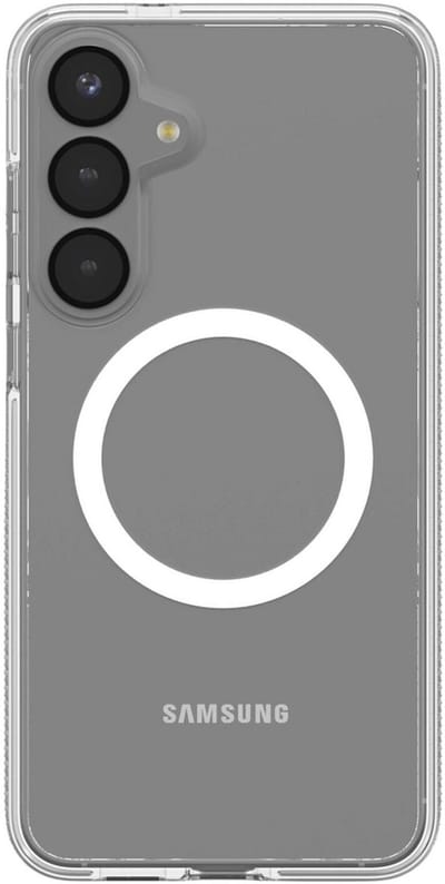 ZAGG Crystal Palace Snap Hoesje Geschikt voor Samsung Galaxy S25 FE - 4M DropProof Back Cover - Compatibel met MagSafe en Qi2 - Transparant