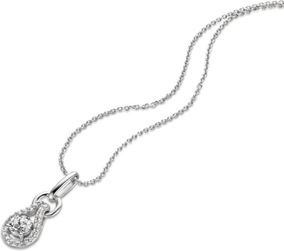 Orphelia ZH-4770 - Ketting met hanger - Zilver 925 - 45 cm