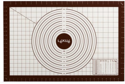 Lékué Deegmat - 60 x 40 cm - Siliconen - Anti-aanbak - White