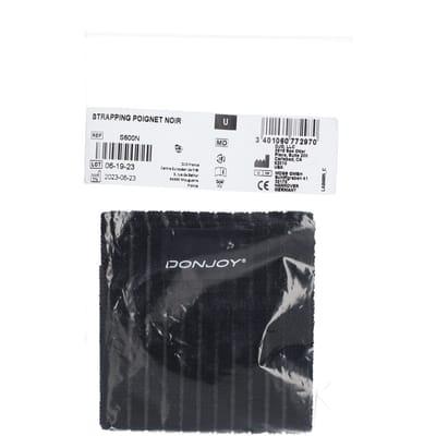 DonJoy® Strapping Pols Zwart 1 Overige