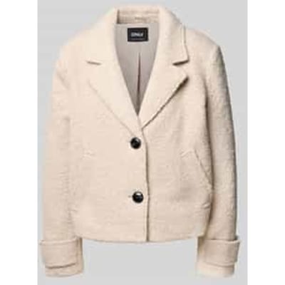 Only Jas Onlvaleria Boucle Short Coat Otw 15321874 Pumice Stone Dames Maat - XS