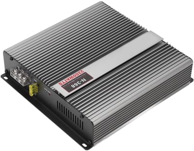 Allecto - 12V Car Stereo Versterker - Duurzame Auto Versterker - Krachtige geluidsweergave - Geschikt voor voertuigen - Ideaal voor muziek - Compac...
