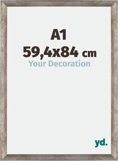 Your Decoration - Fotolijst A1 59,4x84 cm - MDF - Metaal Vintage - Mura