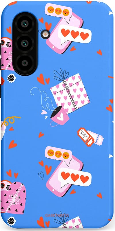Casetastic Hoesje Geschikt voor Samsung A56 / A36 - Stijlvolle Beschermende Duo-layer Case - Romantische Date