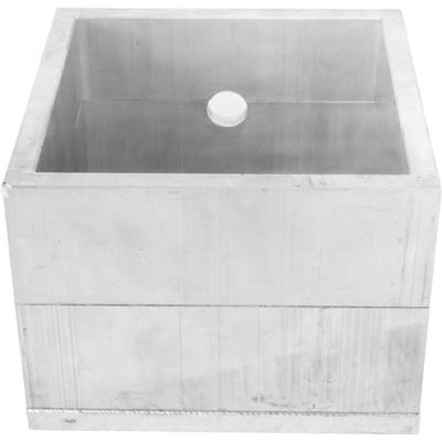 Zandgieten Zandbak Vierkant Aluminiumlegering DIY Metalen Ring Sieraden Gietcontainer voor Sieraden