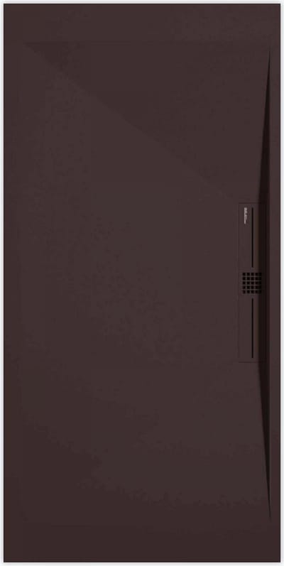 Sanifun douchebak Stone Side Chocolate Smooth 1000 x 800 P