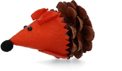 Forest Friends Mouse Orange – Kattenspeeltje met Madnip - Kattenspeelgoed – Kattenkruid Kattenspeeltjes - 8 cm