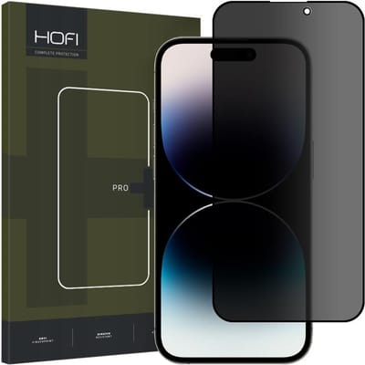 HOFI - ANTI - SPY GLASS PRO+ PRIVATISEREND GLAS IPHONE - 14 - PRO - MAX - PRIVACY