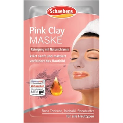 Schaebens Roze Klei Masker 2x5ml
