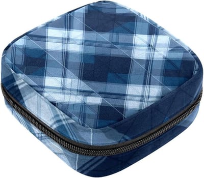 Menstruatiecup zakje - Opbergtasje - Intieme hygiëne - Ingebouwd vakje - 12 x 17 cm - Veelkleurig