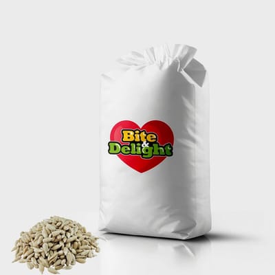 10 kg Gepelde Zonnebloempitten voor Tuinvogels - Vogelvoer Zonder Schil voor Zomer en Winter