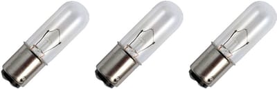 Signaallamp Ba15d 24V 10W - 416 mAh - 3 stuks - T16 Gloeilamp Ø16mm - 54mm - 2500K - Dimbaar