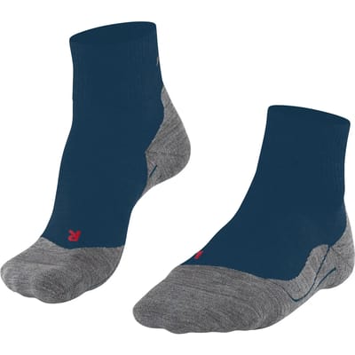 FALKE TK5 Wander Short heren trekking sokken kort - blauw (blue pond)