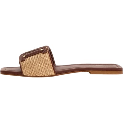 GUESS Marciano By Ramada Rafia Slide Natural Maat: 36 | Sandalen Outlet | Dames | Beige
