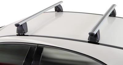 Dakdragers geschikt voor BMW 4 Serie Gran Coupé (G26) 2020-heden 4-deurs sedan Menabo Delta zilver