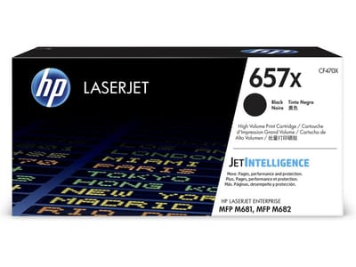 HP CF470X nr. 657X toner cartridge zwart hoge capaciteit (origineel)