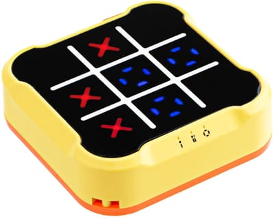 Allecto - Electronisch Tic Tac Toe Spel - Handheld Puzzelspel voor Kinderen en Volwassenen - Leuk en Leerzaam - Compact Formaat - Strategisch Denks...