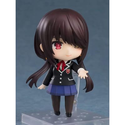 Mooie #2455 Kurumi Tokisaki Date A Live Schooluniform Versie Face Swap Gearticuleerd Verpakt Anime Verzamelfiguur Actiefiguur black