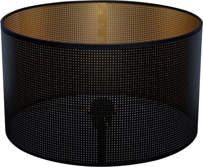 Uniqq lampenkap geperforeerd kunststof Ø 35 cm - 20 cm hoog