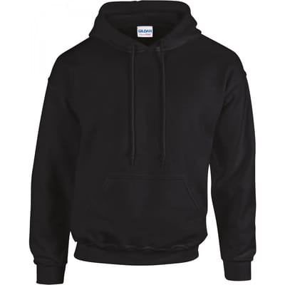 Gildan Heavy Blend™ Adult Hooded Sweatshirt GI18500 - Black - XXL