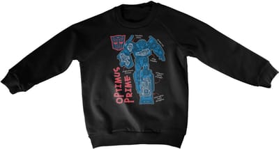 Transformers Kinder Optimus Prime-sweatshirt HSB-31-TF1202-DTF556