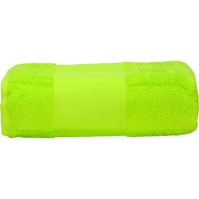 ARTG Print-Me Grote Handdoek (Kalk groen)