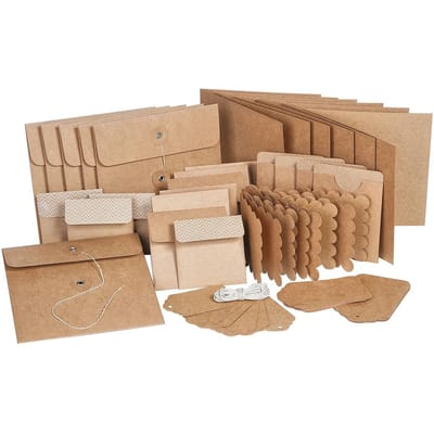 VBS Kaarten & Enveloppen "Vintage Mega set"