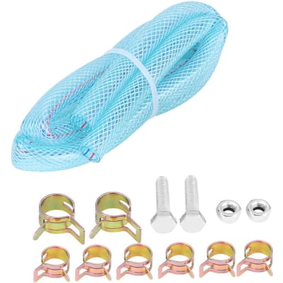 350ml Aluminium Auto SUV Overloop Opvangtank Koeler Koelvloeistof Aluminium Reservoir Kit Universeel