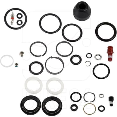 Vorkdeel rockshox service kit sid  reba zwarte seals - ZWART