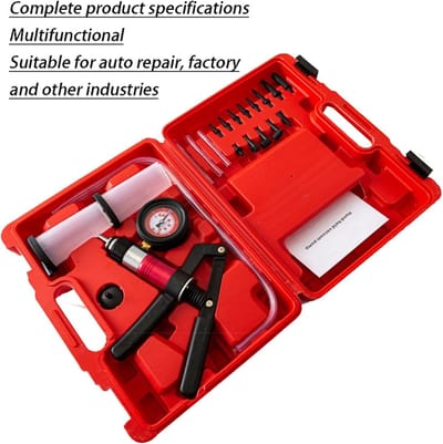 Vacuümpomp Kit - Remontluchter Tester - Auto Onderhoud - Nauwkeurige Meting - 38x27x8 cm - One Color