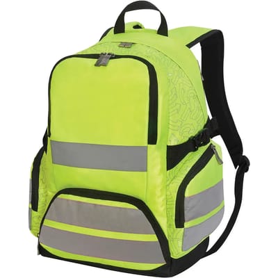 London Hi-Vis Backpack  - Hi-Vis Yellow - One Size - Shugon