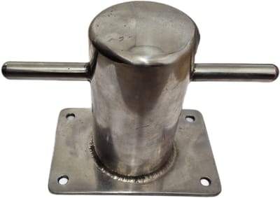 allpa RVS Bolder lasmontage, Ø60mm, H=120mm