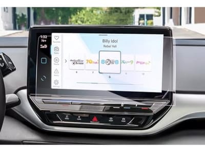 12 inch VW ID.4 ID.5 GTX Pro 2021-2024 / ID.Buzz Cargo 2023-2024 glazen displaybeschermfolie - 9H krasbestendig, hoge gevoeligheid, antibacterieel - Voor 12" Discover Pro navigatiescherm