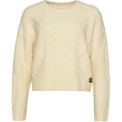 Superdry - Grofgebreide kabeltrui - Dames - Sweaters