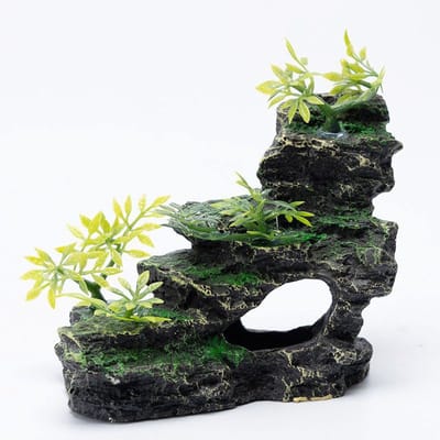 Oneay Aquariumdecoraties, ecologische aquariuminrichting, rotsformaties, grotdecoraties, kunstmatige aquariumdecoraties, ornamenten voor waterplanten
