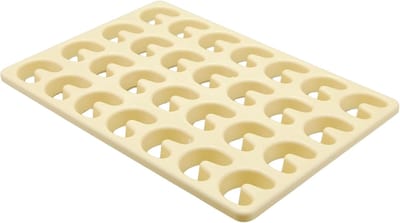 Bakvorm voor 28 Zandkoekjes of Vormkoekjes | Inclusief Deegroller en Spatel