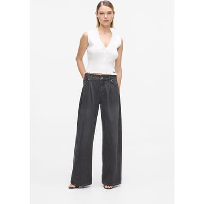 Karl Lagerfeld Relaxed Denim Minimal Washed Black Taglia: W28L30 | Pantaloni Outlet | Donna | Blu