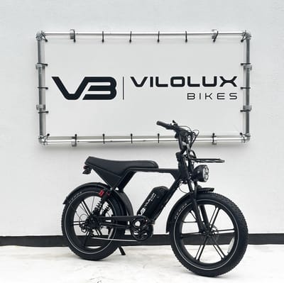 Vilolux® Fatbike C80 PRO 24 INCH - NFC vergrendeling - voorrek - 2025 Model - Legaal - Rijklaar geleverd - Niet opvoerbare fatbikes - 2 Jaar garantie - Hydraulische remmen - Alarm - zwart